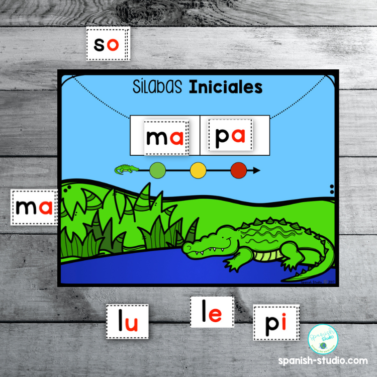 S Labas Iniciales Syllables In Spanish Spanish Studio