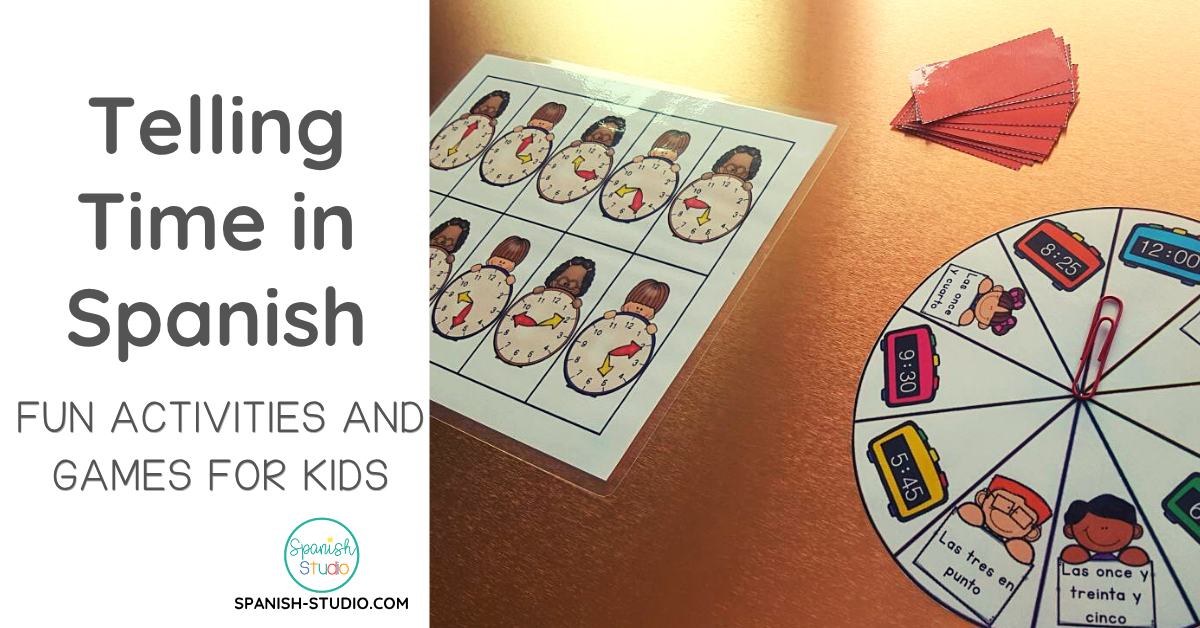 telling time in spanish