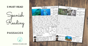 must read spanish reading passages blog