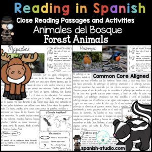 spanish reading forest animals thumbnail