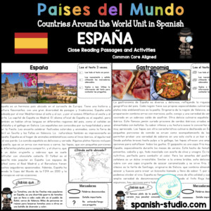 ‎countries in spanish