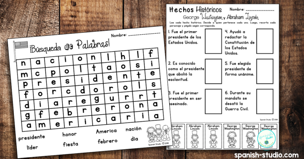 presidents day in spanish