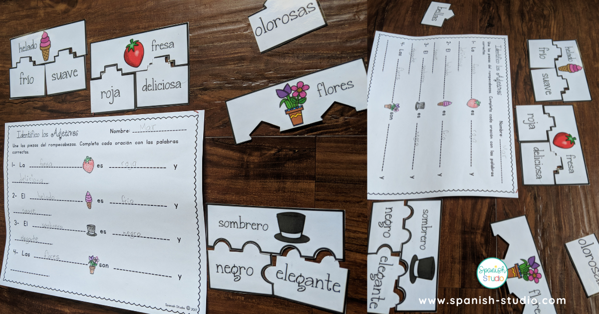 adjectives in spanish