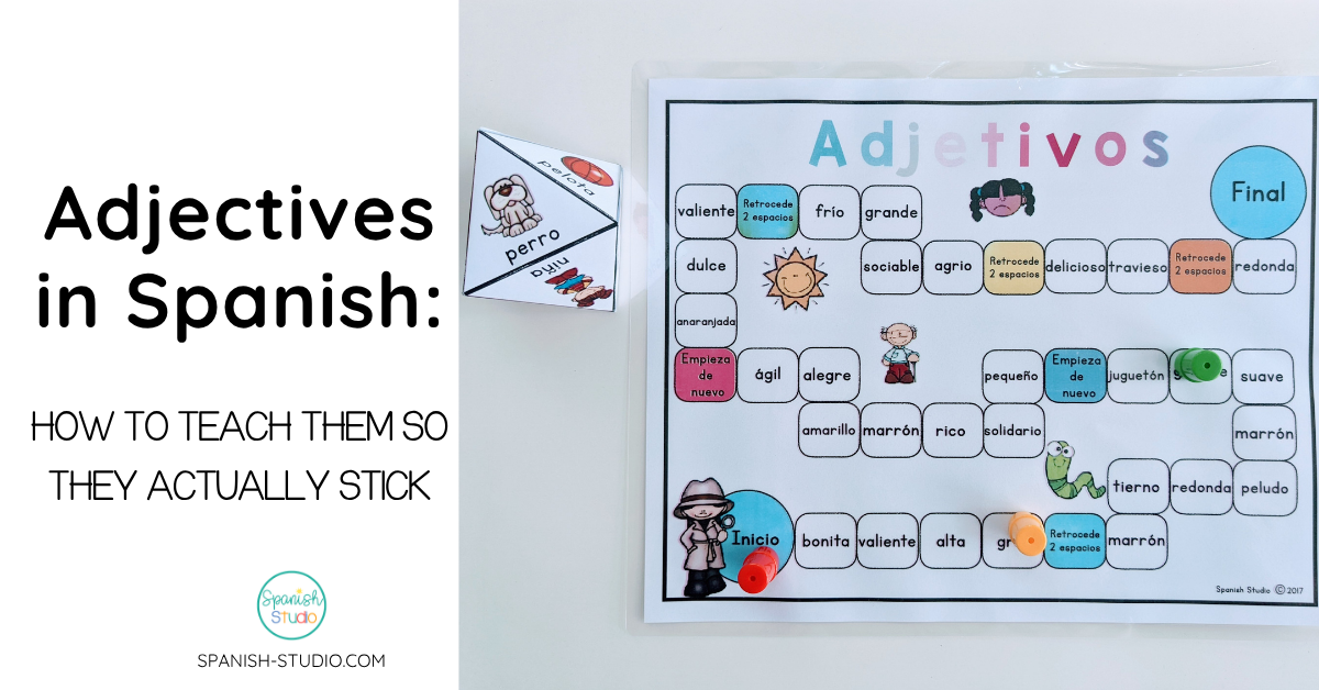 adjectives in spanish