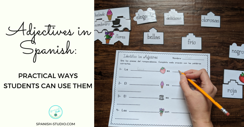 adjectives in spanish