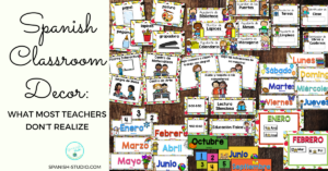 spanish classroom decor