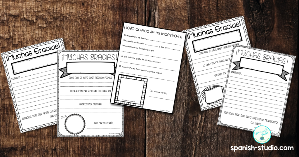 spanish teacher appreciation 