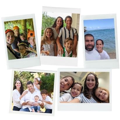 natural rustic scrapbooking photo collage